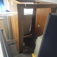 Solid coffee table
