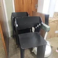 solid timber stacking chairs