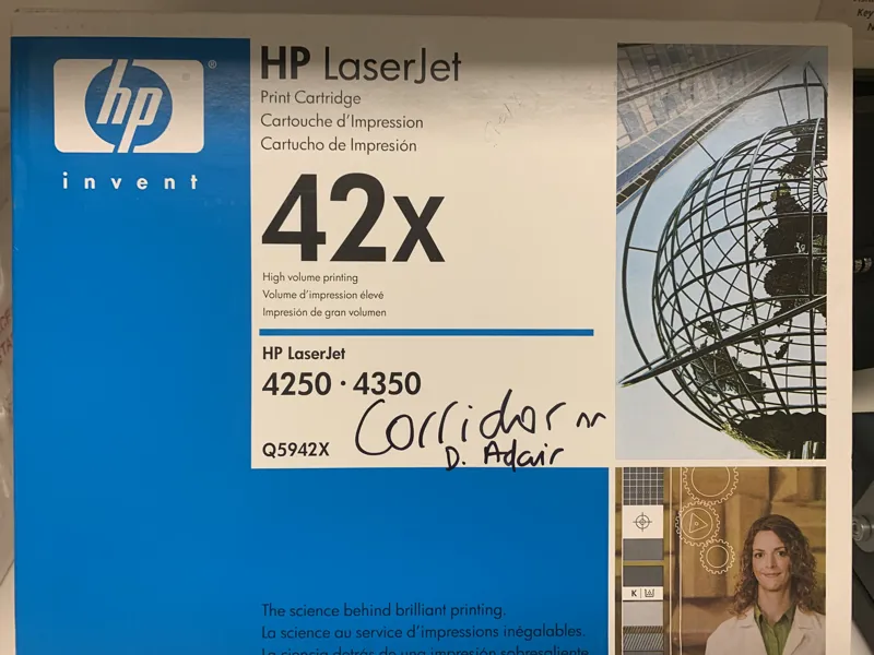1 X HP 42x Toner - 4250 and 4350 Series (Q5942x)