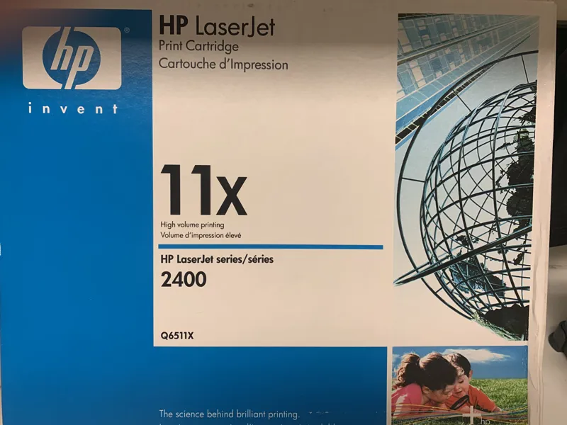 1 X HP 11x Toner - 2400 Series (Q6511X)