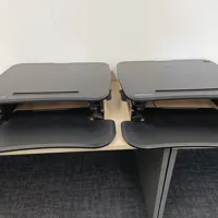 Sit/stand desks x 2 (Black)