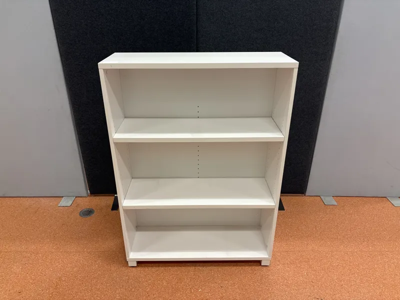 Bookcase - Small, white, 2 shelves