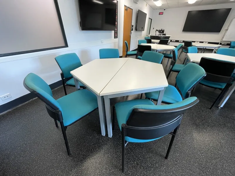 Student Tables - 2-piece Trapezium / Hexagon Tables
