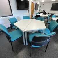 Student Tables - 2-piece Trapezium / Hexagon Tables